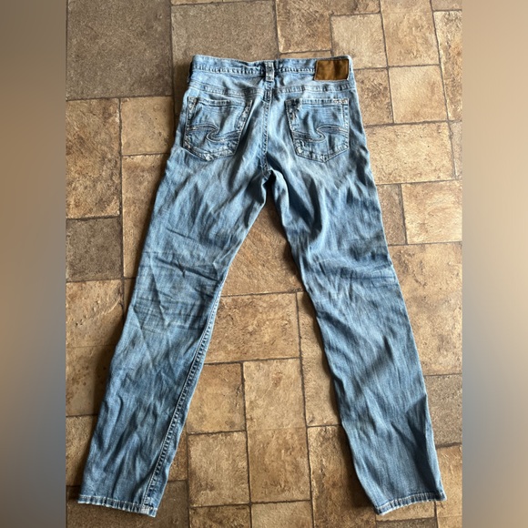Men’s Silver Jeans - Picture 4 of 5